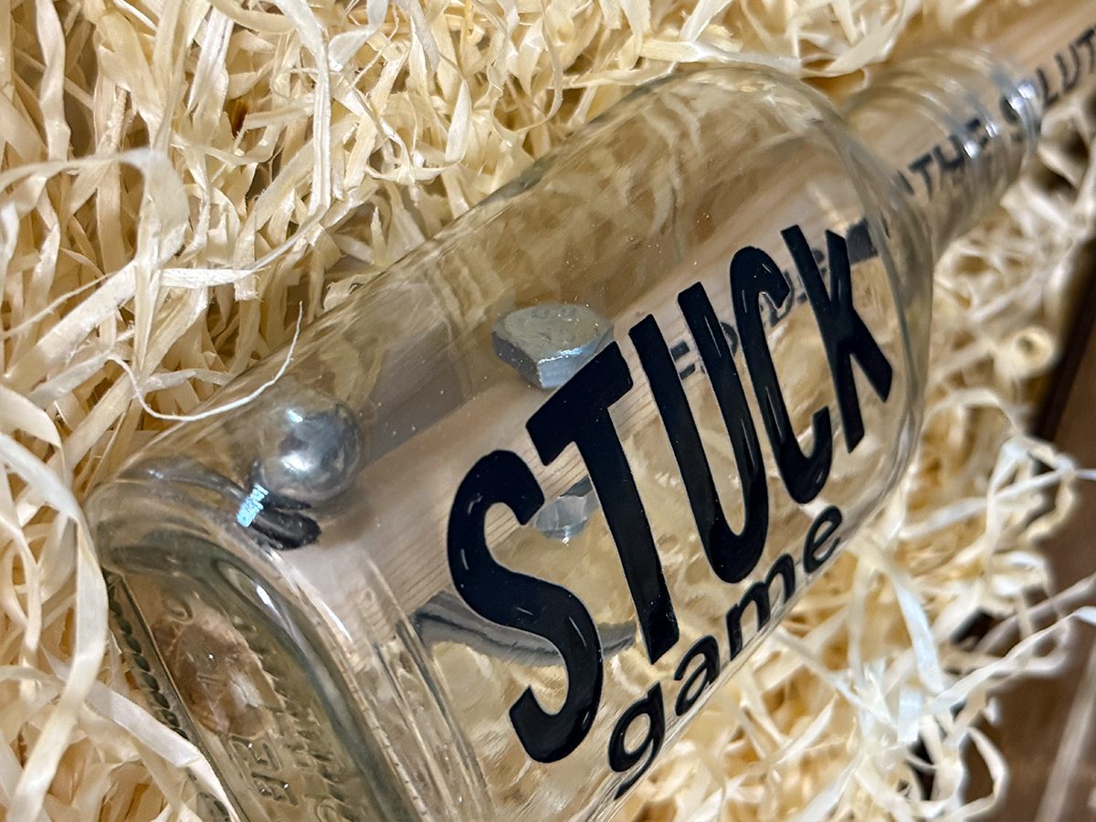 Bottle close-up